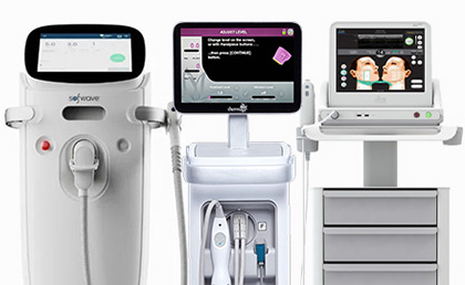 マシンによる小顔治療